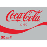 Coca Cola Soft Drink Diet Coke 330ml cans 30pack