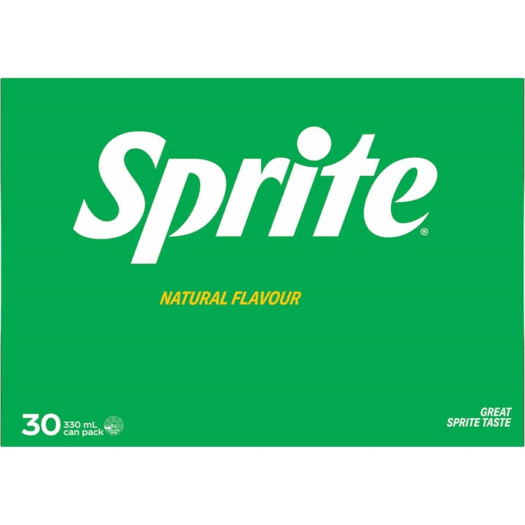 Sprite Lemonade Lemon Lime 330ml cans 30pack