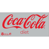 Coca Cola Soft Drink Diet Coke 330ml cans 8pack