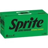Sprite Lemonade Lemon Lime No Sugar 330ml cans 8pack