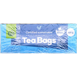 Woolworths Black Tea - 100 tagged tea bags of rich, aromatic flavor from sustainable, rainforest alliance certified farms.