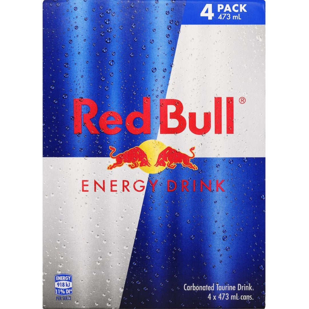 Red Bull Energy Drink  473ml cans 4pack