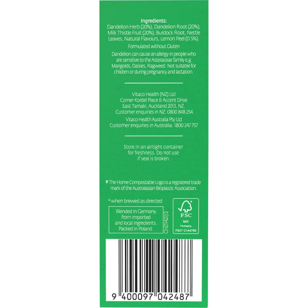 Healtheries Herbal Tea Detox, a flavorful herbal blend promoting liver, kidney, and digestive health for natural detoxification.