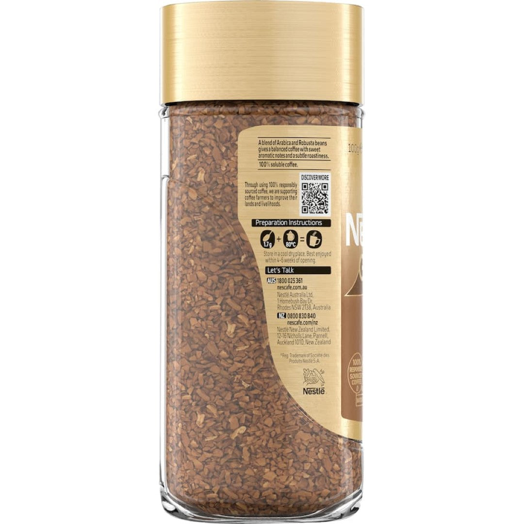 Nescafé Gold Original Instant Coffee  Jar 100g