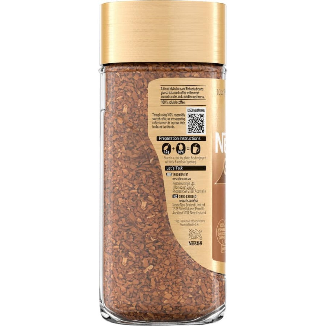 Nescafé Gold Original Instant Coffee  Jar 100g