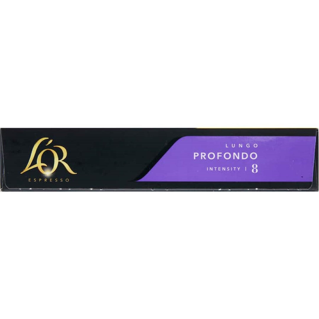 L'or Coffee Capsules Lungo Profondo Intensity 8 20pack