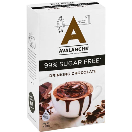 A rich, sugar-free drinking chocolate made with high-quality cocoa for guilt-free indulgence.