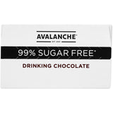 Rich and indulgent Avalanche Drinking Chocolate 99% Sugar Free, ideal for guilt-free hot chocolate lovers.