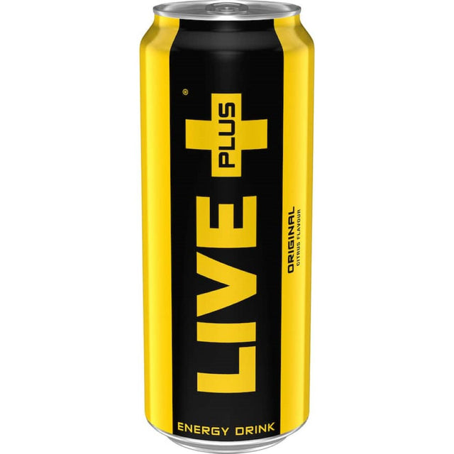 Refreshing Live Plus Energy Drink Persist, designed for athletes to boost energy and performance with natural ingredients.