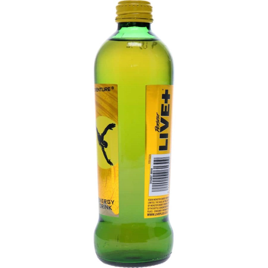 Live Plus Energy Drink Persist Glass bottle 355mL