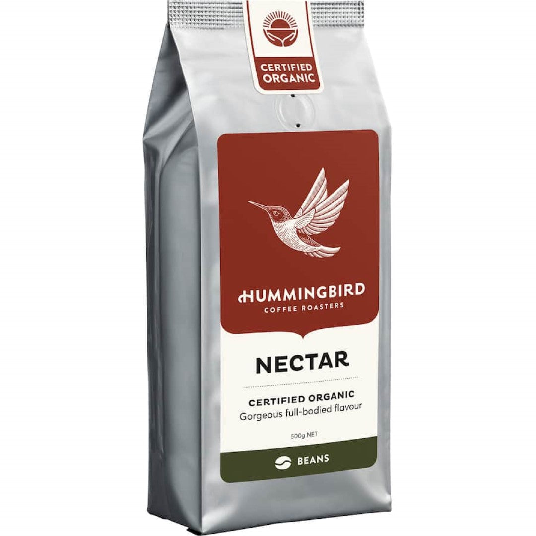 Hummingbird Coffee Beans Nectar Organic Fair Trade 500g