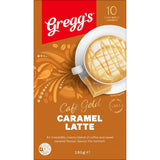 Greggs Café Gold Caramel Latte 10 Sachets