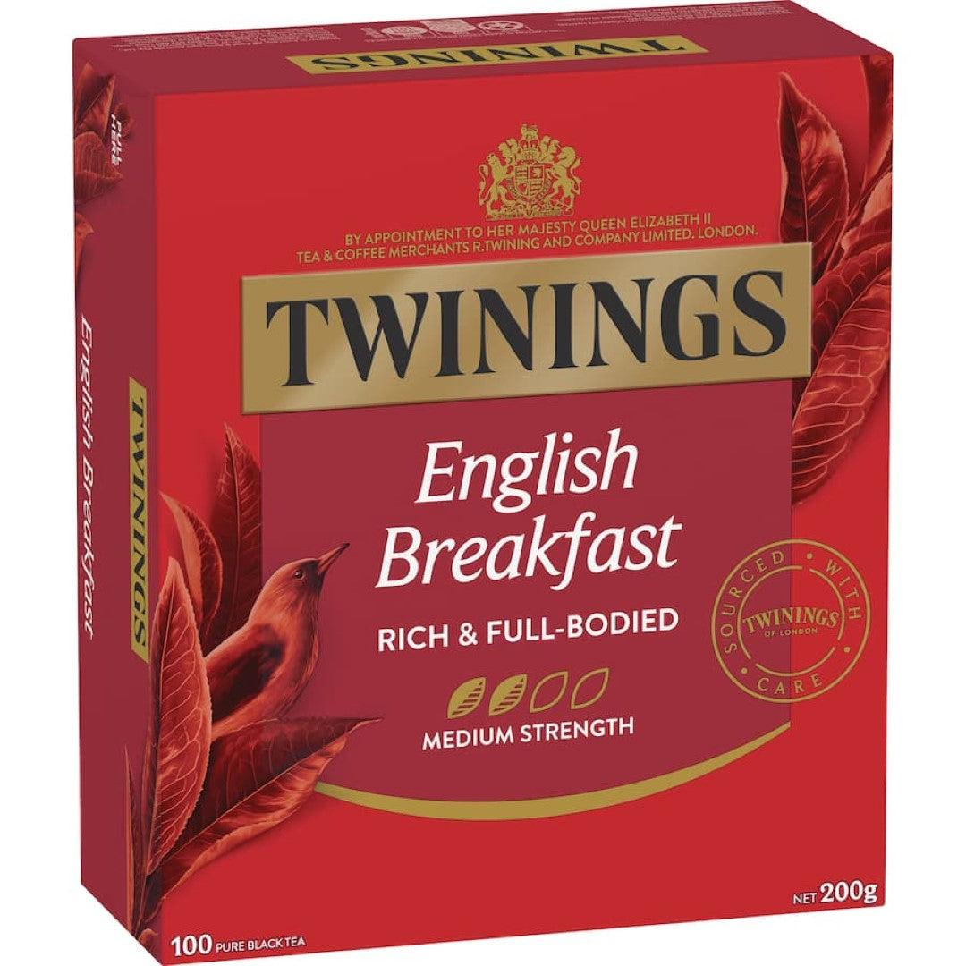 Twinings Tea English Breakfast Bags 100pack