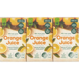 Woolworths Orange Juice: 99% pure fruit juice with vitamin C, no added sugar, in eco-friendly packaging. Refreshing and healthy.