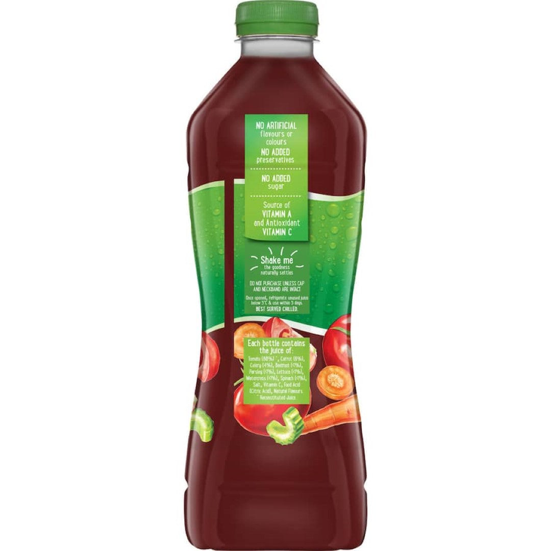 V8 Vegetable Juice Original, a nutrient-rich blend of 8 vegetables, offers a refreshing, low-calorie boost to your health.