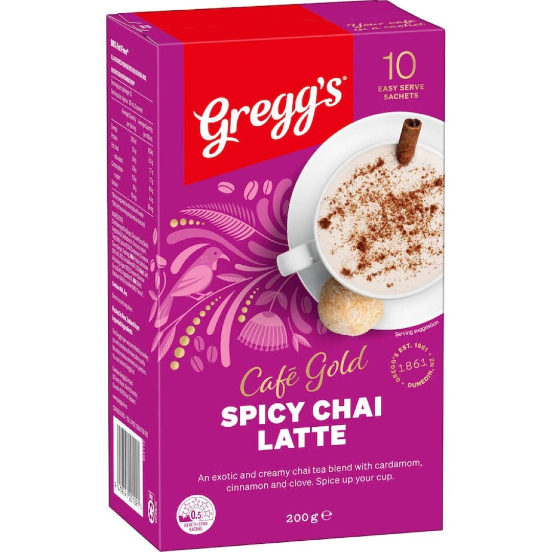 Gregg's Chai Latte Spicy