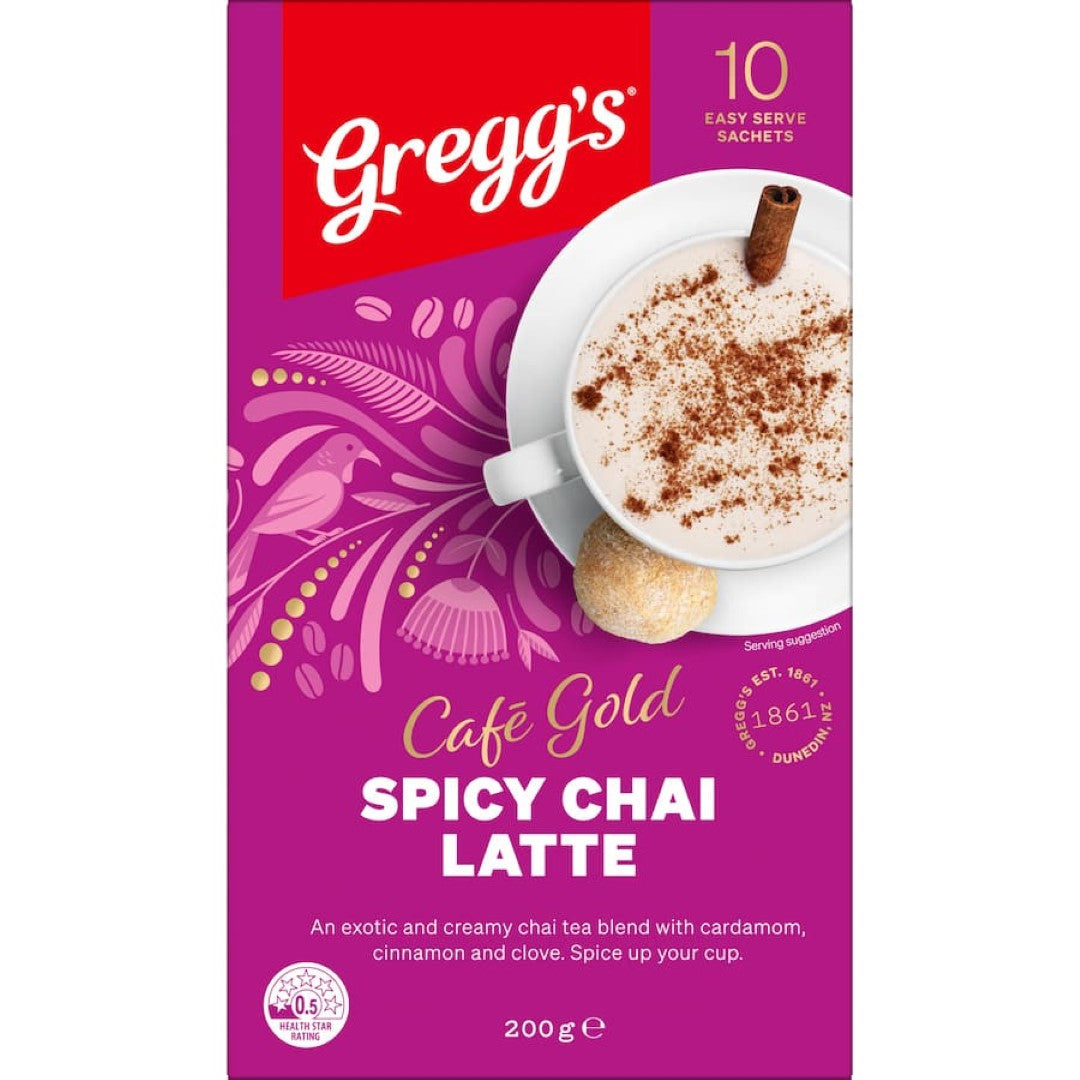 Gregg's Chai Latte Spicy