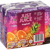 Tropical fruit juice in a 250ml bottle, offering natural sweetness and hydration without artificial additives.