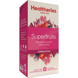 A vibrant blend of blackcurrant, cranberry, acai, and goji berries in a refreshing, caffeine-free fruit tea.