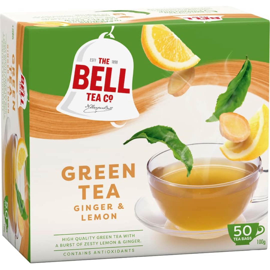 Bell Green Tea Lemon & Ginger