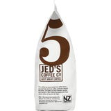 Bold Jed's Plunger Grind Coffee #5 Extra Strong, crafted for rich flavor and intense caffeine in 200g eco-friendly packaging.