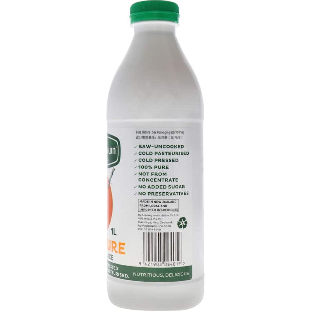 Refreshing Smartfox NZ 100% pure orange juice, packed with Vitamin C and antioxidants, perfect for a healthy boost.