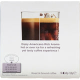 Nescafe Dolce Gusto Americano coffee pods, featuring rich 100% Arabica flavor, perfect for single-serve brewing.