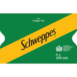 Schweppes Dry Ginger Ale bottle, showcasing zesty flavor for cocktails and gatherings, perfect for any mixology lover.