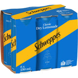 Schweppes Drink Mixers Lemonade in a bottle, featuring crisp, zesty flavor ideal for cocktails or refreshing solo enjoyment.