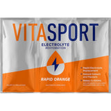 Vitasport Electrolyte Sachet Drink Mix in Rapid Orange, perfect for hydration during workouts, 99g convenient size.