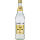 Fever Tree Premium Tonic Water bottle showcasing its crisp, refreshing flavor and natural ingredients for perfect cocktails.