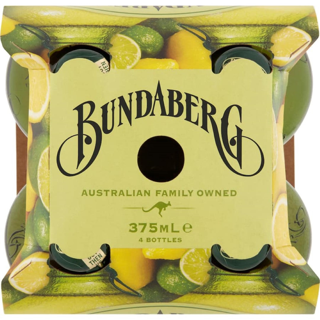 Bundaberg Lemon, Lime & Bitters  375ml bottles 4pack
