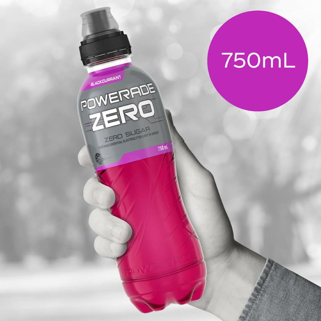 Powerade Zero Sports Drink Black Currant