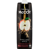 Refreshing McCoy Fruit Juice made from premium Pink Lady apples, offering natural sweetness without additives.