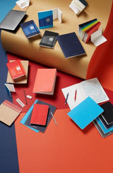 Fabriano Ecoqua Original Stapled - 90gsm Dots A5 Wine 40 Sheets