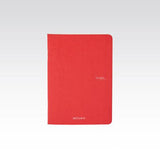 Fabriano Ecoqua Original Stapled - 90gsm Graph 5mm A5 Raspberry 40 Sheets