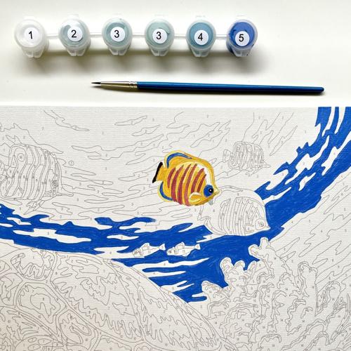 Paint By Numbers - Flamingo Love