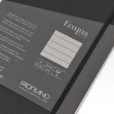 Fabriano Ecoqua Plus Fabric Bound - 90GSM Blank 9X14CM Lime 80 Sheets