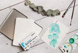 Reeves Watercolour Postcard Sets - Tin Set - White