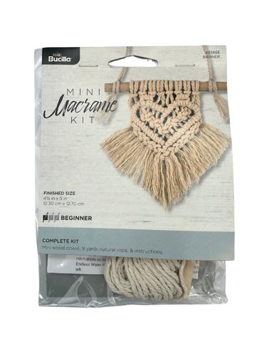 Bucilla Mini Macrame Kits - Banner