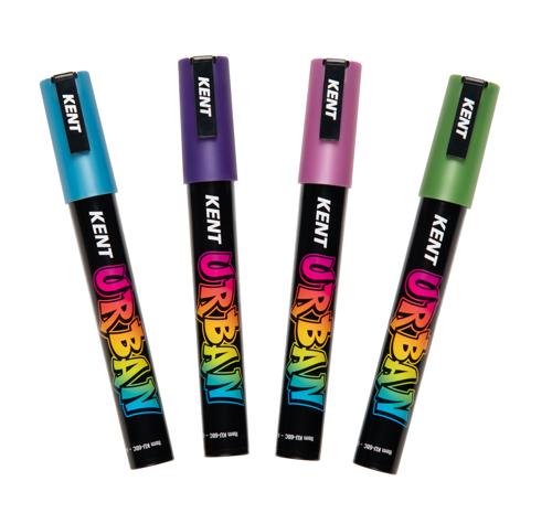 Kent Urban Acrylic Paint Marker Sets Medium - Classic Pack 8