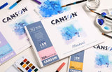Canson Montval Watercolour Blocks - 300gsm 40x50cm 12sht Cold Pressed