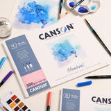 Canson Montval Watercolour Pads - 300gsm A3 12sht Cold Pressed