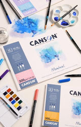 Canson Montval Watercolour Pads - 300gsm 36x48cm 12sht Cold Pressed