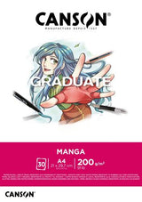 Canson Graduate Manga Pads - 200gsm A3 30sht