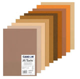 Canson Mi-Teintes Tonal Paper Packs - Grey Tones A4 20sht