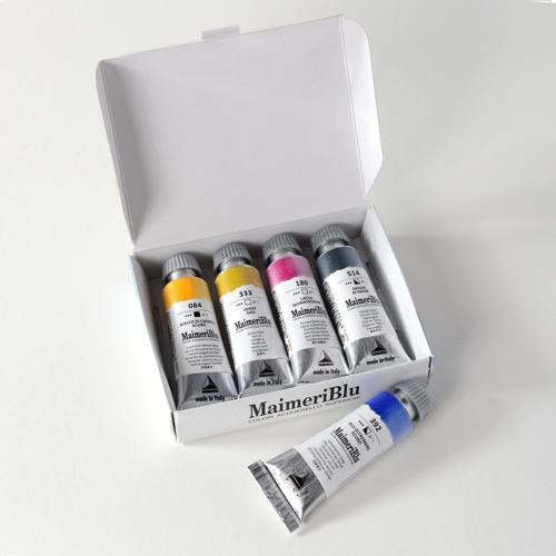 Maimeri Blu Watercolour Sets - Intro Set 5 X 12ml Tubes