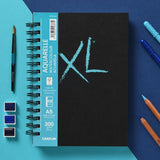 Canson XL Watercolour (Aquarelle) Books - A5 300gsm 68sht Spiral