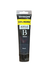 Byron Acrylic 100ml Bonus - Black 100ml