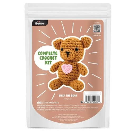 Bucilla Premium Amigurumi Kits - Billie The Bear